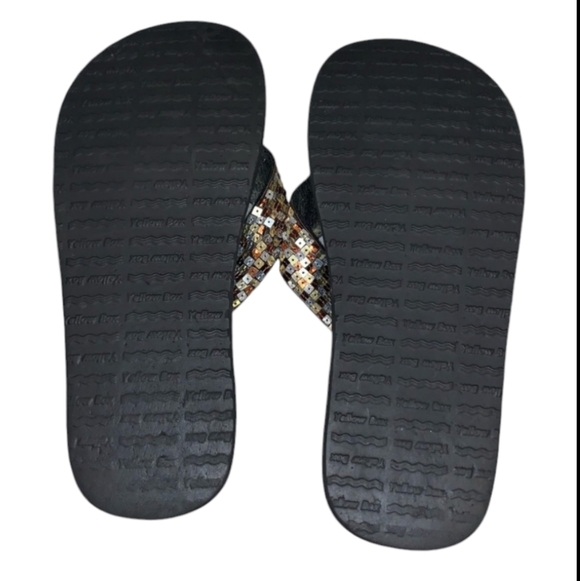 Yellow Box Sandy Flip flops - Picture 2 of 2